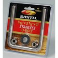 C.E. Smith Square U-Bolt, 0.75" Ht, Stainless Steel 15503A